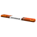 SOLID LED lightbar | 180 cm | amber | 12/24V