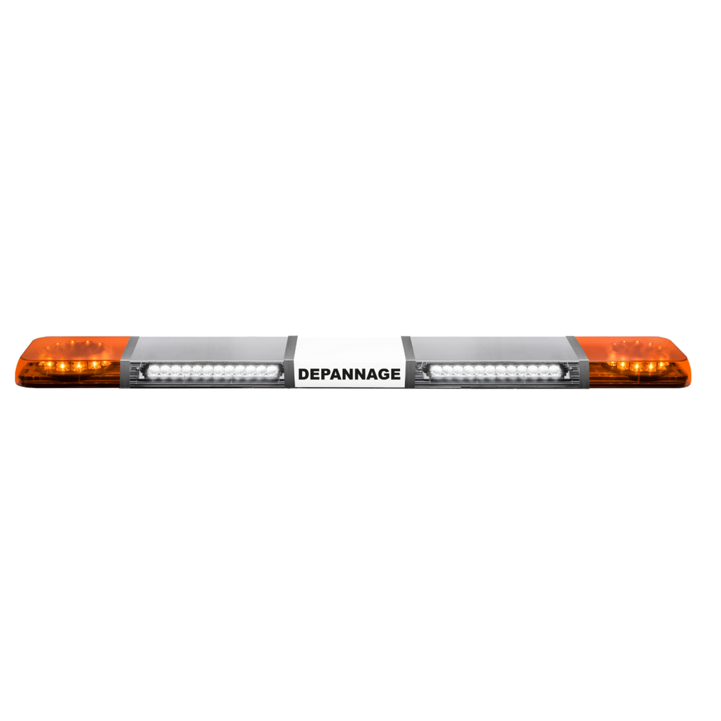 SOLID LED lightbar | 180 cm | amber | 12/24V