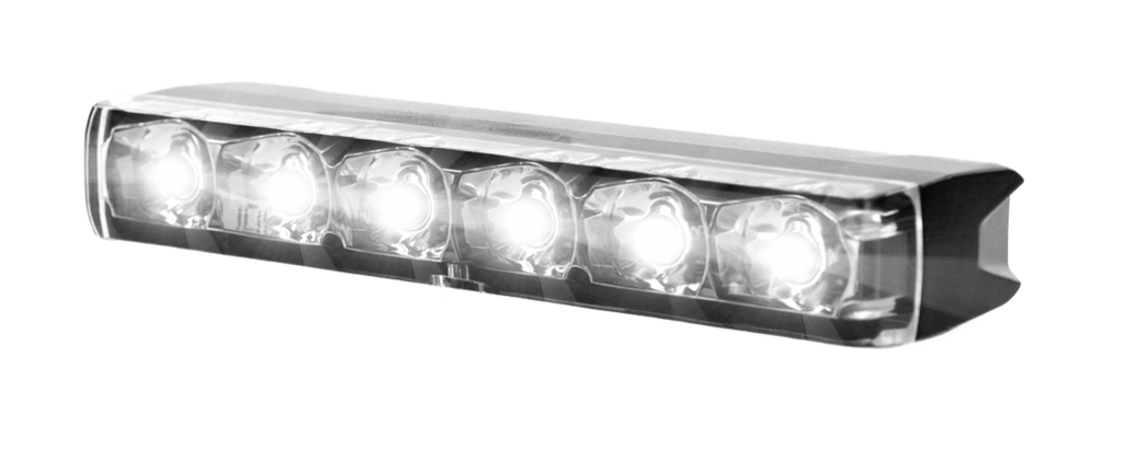 Feu flash | LED | 6 LEDs | 12-24V | blanc