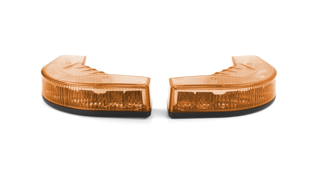 Boemerang | 2x9 LEDs | 12/24V | oranje