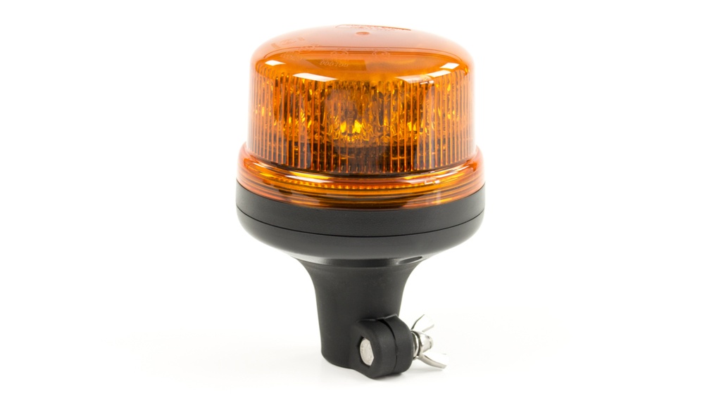 Gyrophare | LED | montage flexible sur tube | 12-24V | orange | fonction gyrophare