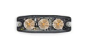 LED-Blitzer | 3 LEDs | 12-24V | rot