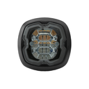 LED Flitser | rond | 6 LEDs | 12-24V | blauw | smoked