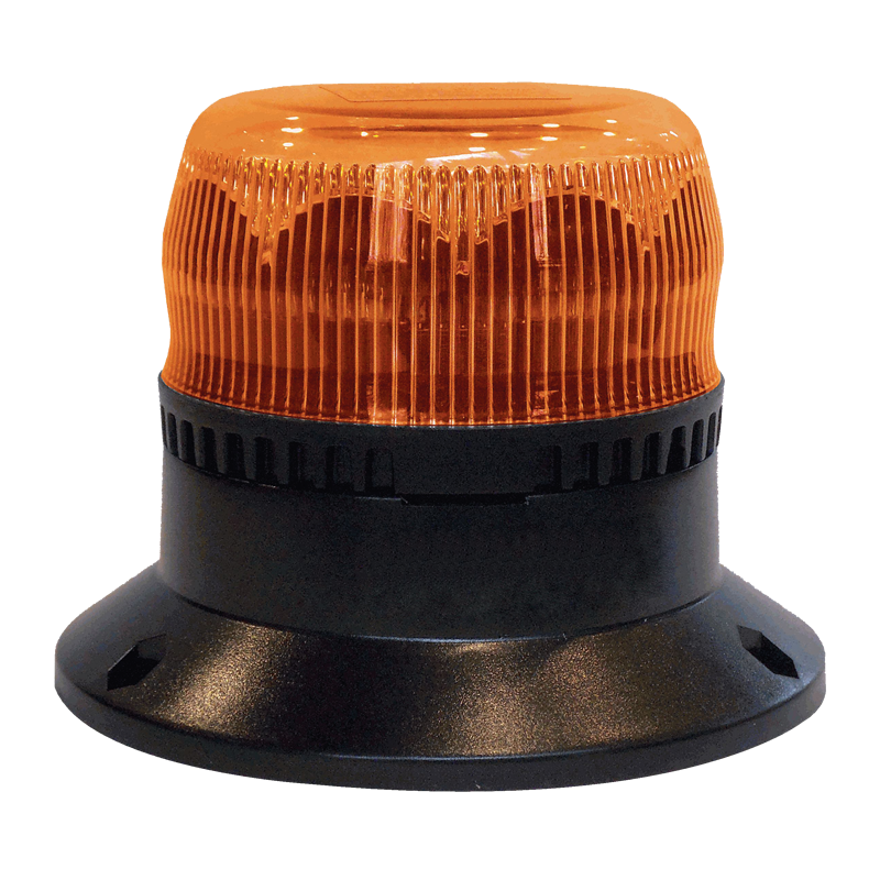Gyrophare | LED | fixation 3 boulons | 12-24V | orange | ICAO