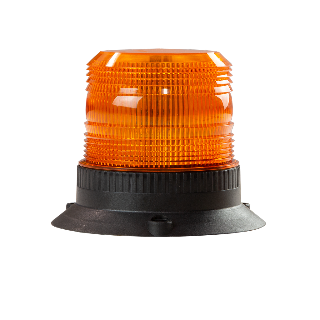 Gyrophare | LED | fixation 3 boulon | 12-24V | orange | ICAO