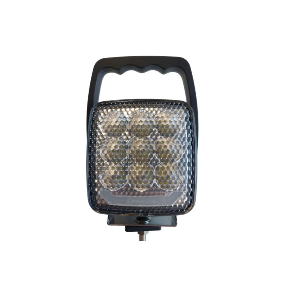 LED Werklamp met handvat | positielicht | 10-30V | vierkant