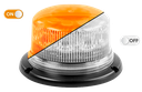 Beacon | LED | 3 bolt mounting | 12-24V | clear lens | orange 
