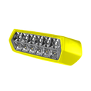 Scene-light | LED flasher | 2 in 1 |1700 Lumen | amber/white | yellow bezel