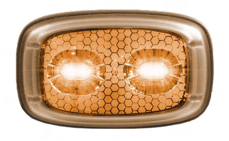 LED-Blitzer Reactor | 4 LEDs | 12-24V | gelb