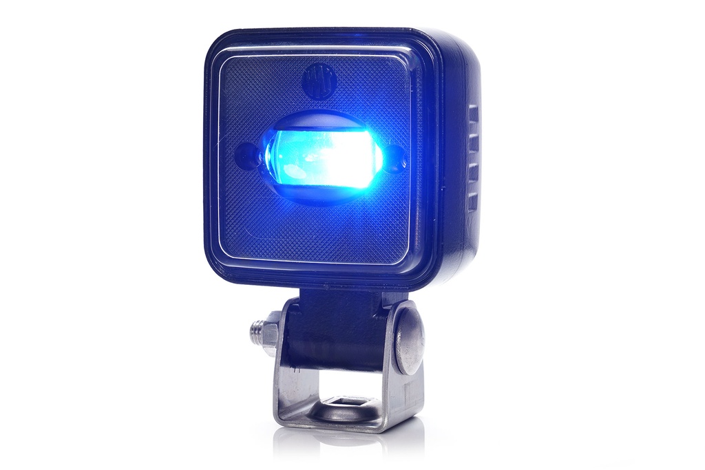 LED Safety light | blue | for forklift | 12-70V | projection of line