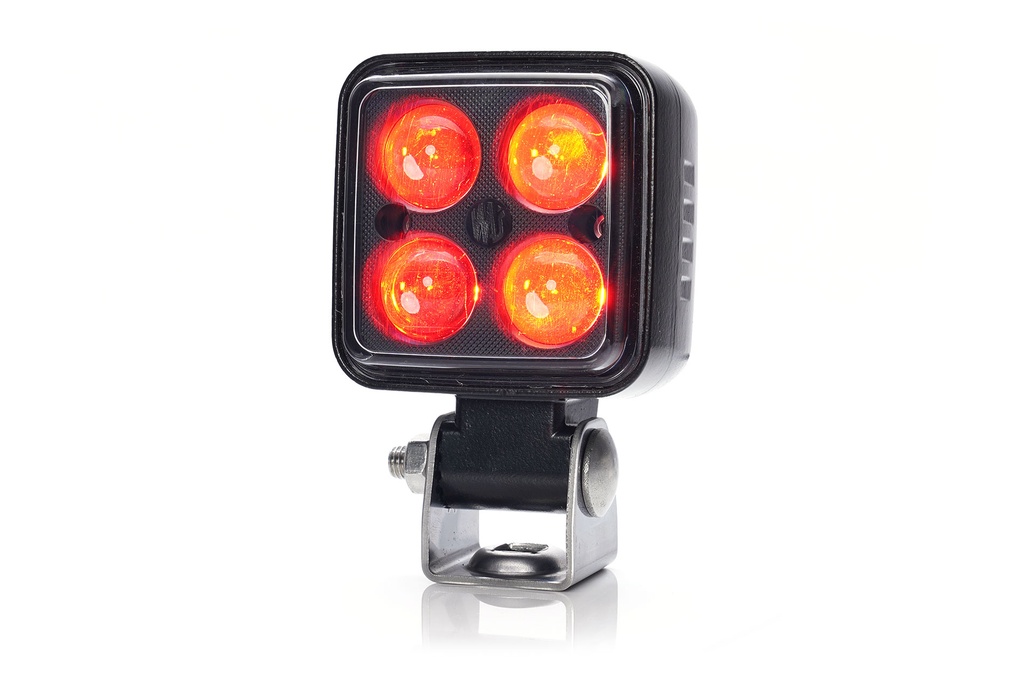 Feu de sécurité LED | rouge | pour chariot élévateur | 12-70V | projection de point
