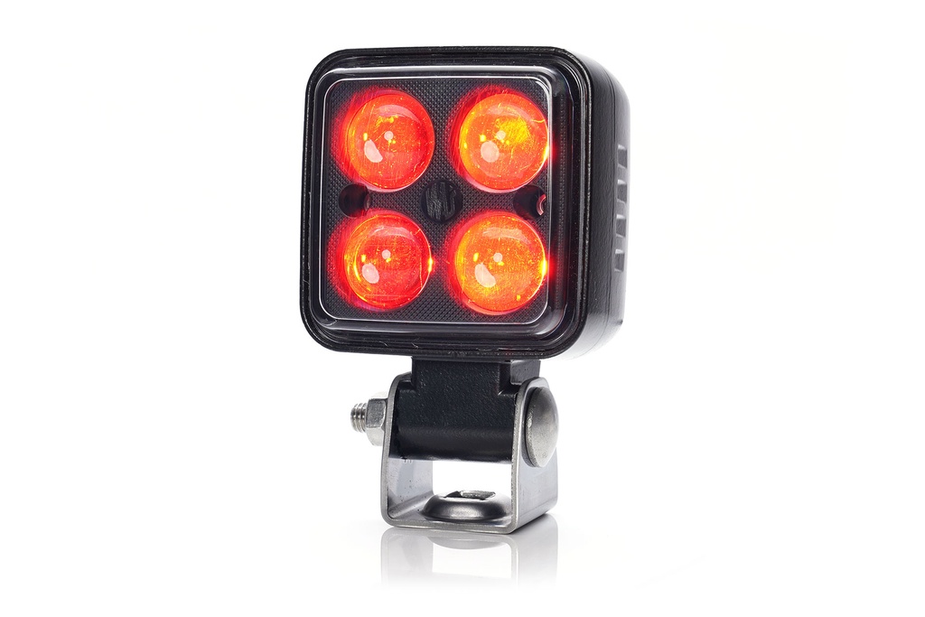 LED Safety light | red | for forklift | 12-70V | projection of spot