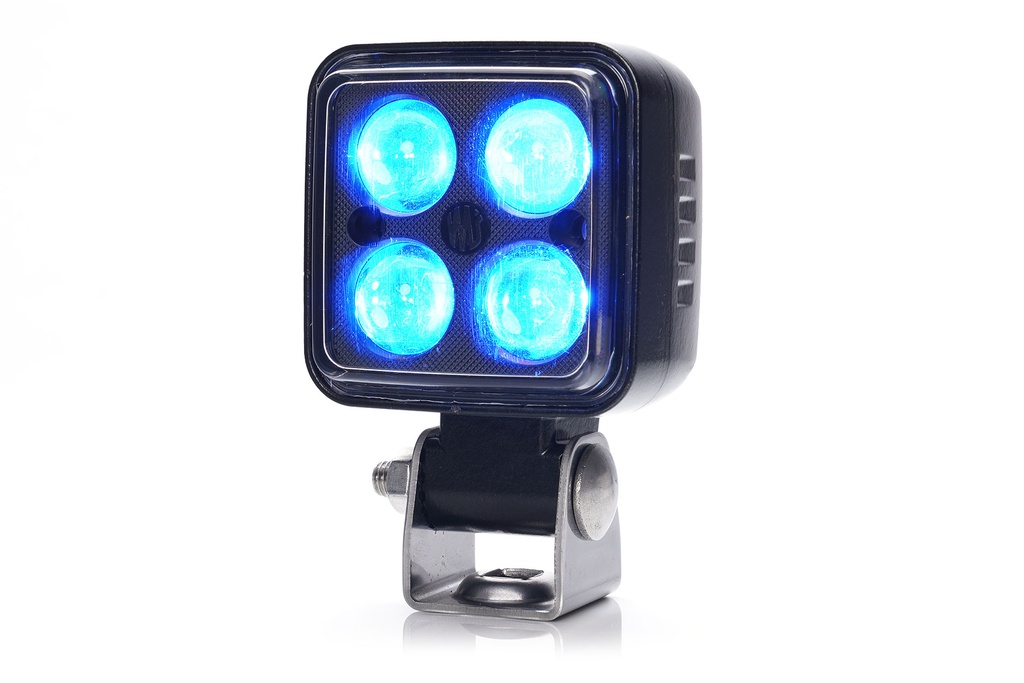 LED Safety light | blue | for forklift | 12-70V | projection of spot