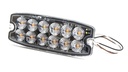 Flasher | LED | 12 LEDs | ultra thin | 12-24V | amber