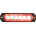 LED Flitser | 6 LEDs | 12-24V | rood