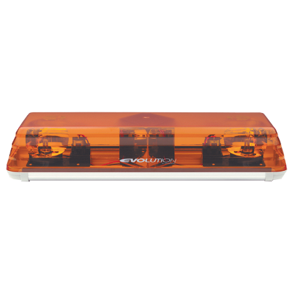 Rampe lumineuse à halogène ROTATOR | 60 cm | orange | 12-24V
