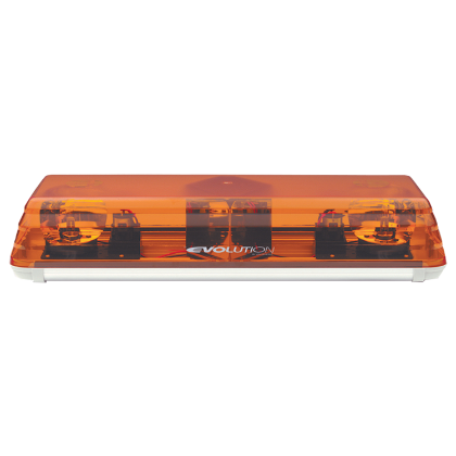 ROTATOR halogen lightbar | 60 cm | amber | 12-24V