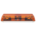 ROTATOR halogen lightbar | 60 cm | amber | 12-24V