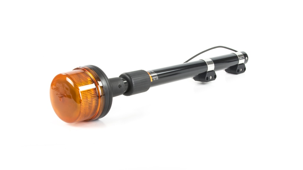 LED flasher | oranje | telescopic motorbike pole