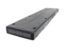 Lampeggiatore LED doppio | Targa | 12-24V | blu | fumé