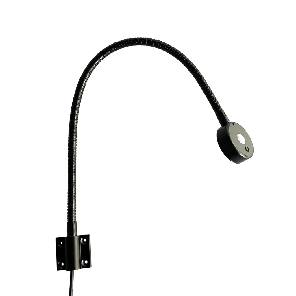 Reading lamp | goose neck | 10-30V | white + red 