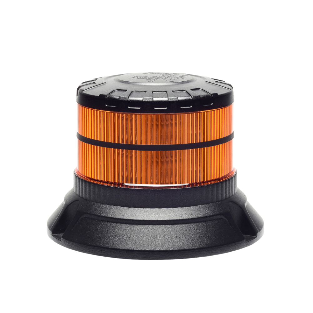 Rundumleuchte Brightics | LED | 3-Punkt-Befestigung | 12-24V | gelb