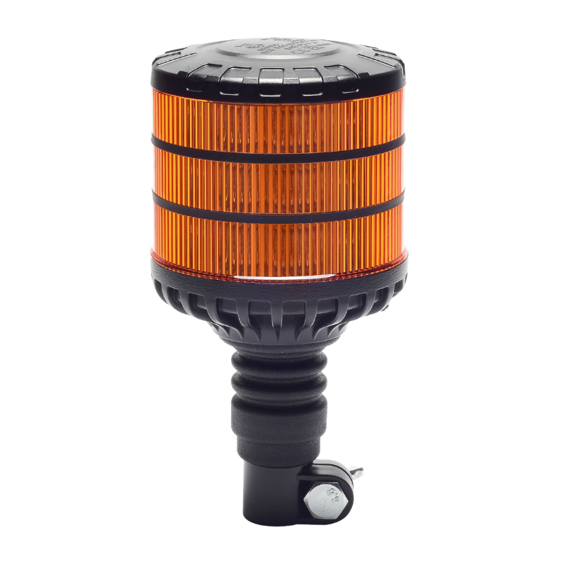 Zwaailicht Brightics | LED | flexibele buisbevestiging | 12-24V | oranje 