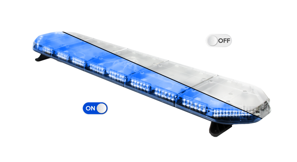 LEGION LED lightbar | 154 cm | blue | 24V + control box