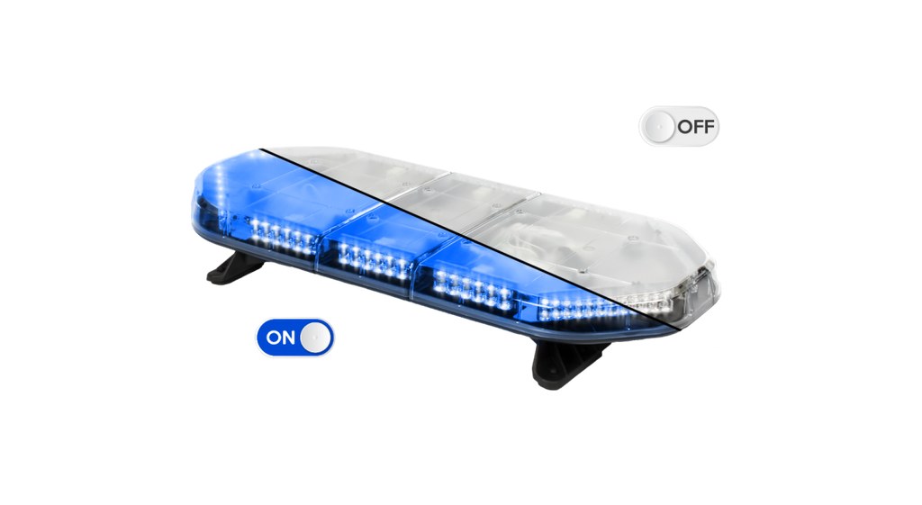 LEGION Barra di segnalazione a LED  | 78 cm | blu | 24V