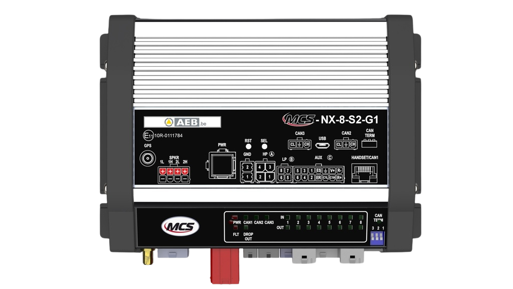 Steuergerät NX | 8 Ausgaben | 100W Sirene | ohne GPS