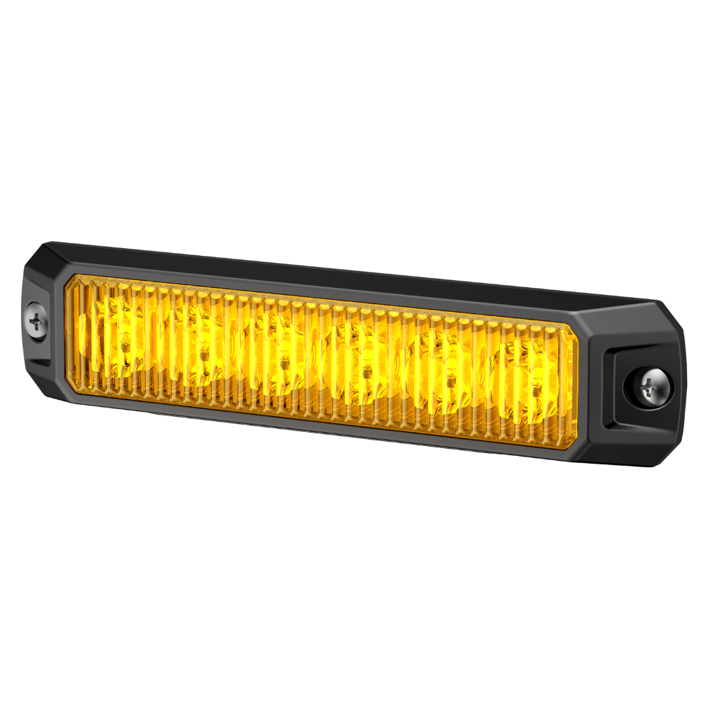 Lampeggiatore a LED Brightics | 6 LEDs | 12-24V | ambra