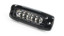 Lampeggiatore a LED | 6 LED | 12-24V | ambra