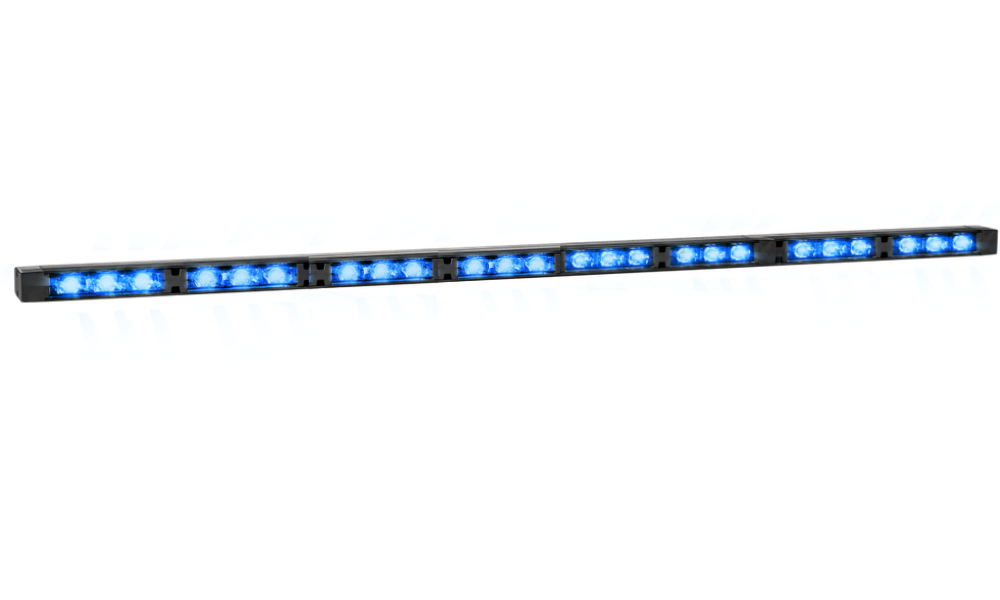 Barra direccional LED | 8 módulos | 12-24V | azul