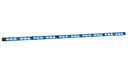 Directional LED light bar | 10 modules | 12-24V | blue