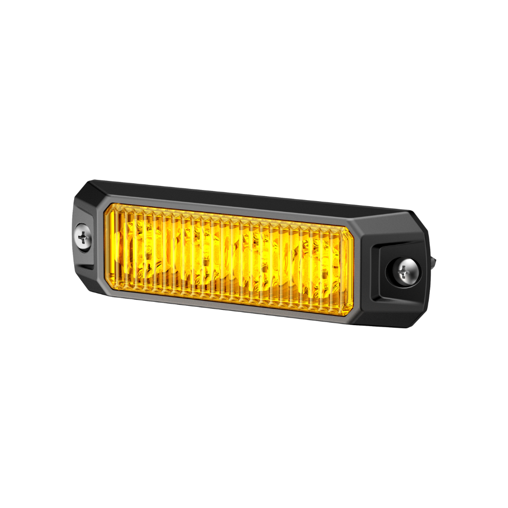 Lampeggiatore a LED Brightics | 4 LEDs | 12-24V | ambra