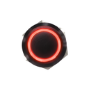 Push button | 12mm | latching | red