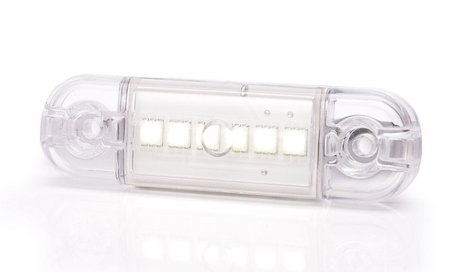 [203-24V] Luz interior | LED | 24V | rectangular | transparente