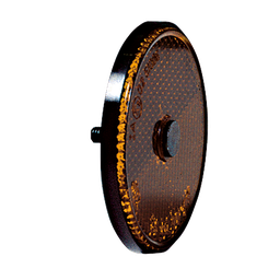 [22O] Reflector | rond | oranje