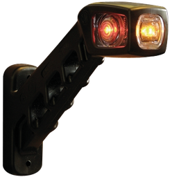 [240L-DV] Feu d'encombrement LED | gauche | 12-24V | rouge/orange/blanc