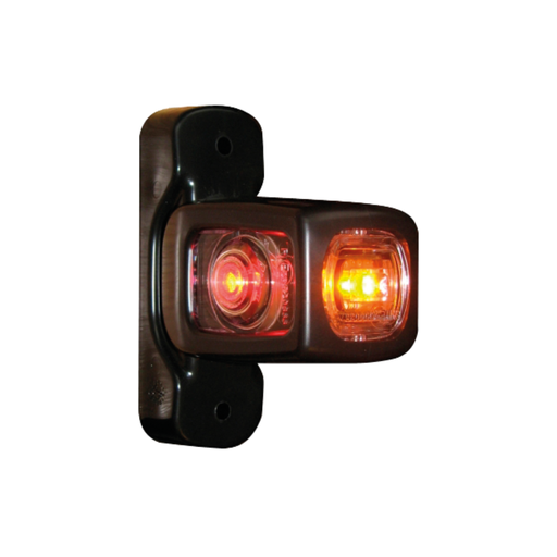 [286-DV] LED-Markierungsleuchte | links+rechts | 12-24V | rot/gelb/weiß