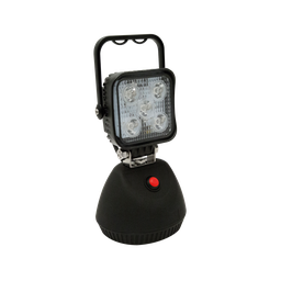 [475-LEDMAG-BA] LED worklamp | magnetic | battery operated | square | 600 lumen
