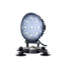 [481 LED-MAG] LED worklamp | 12-36V | round | 1600 lumen