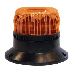 [505-DV-OR/F] Gyrophare | LED | fixation 3 boulons | 12-24V | orange