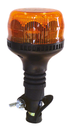 [505F-DV-OR/F] Beacon | LED | flexible tube mounting | 12-24v | amber