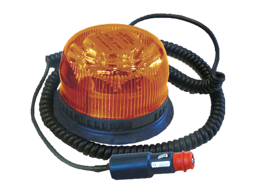 [505M-DV-OR/R] Rundumleuchte | LED | magnetisch | 12-24V | gelb