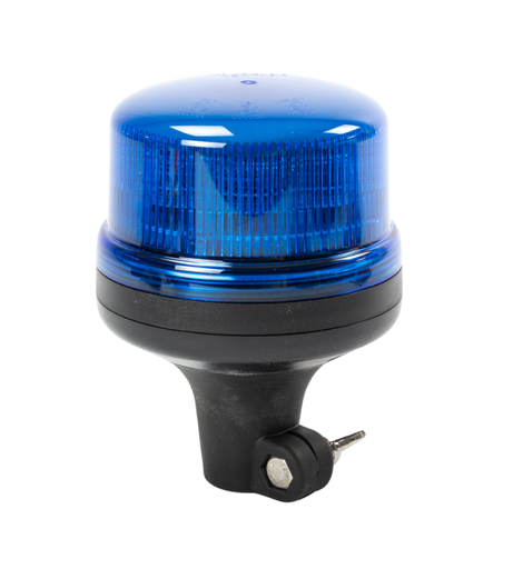 [510F-DV-BL] Rundumleuchte | LED | flexible Rohrbefestigung | 12-24V | blau