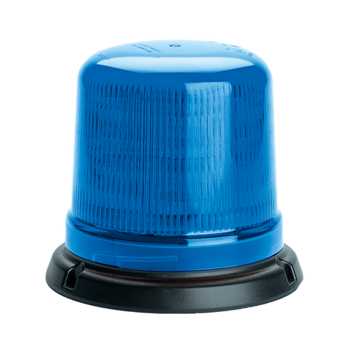 [515-DV-BL] Flitslicht | LED | 3 puntsbevestiging | 12-24V | blauw