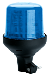 [515F-DV-BL] Flitslicht | LED | flexibele buisbevestiging | 12-24V | blauw
