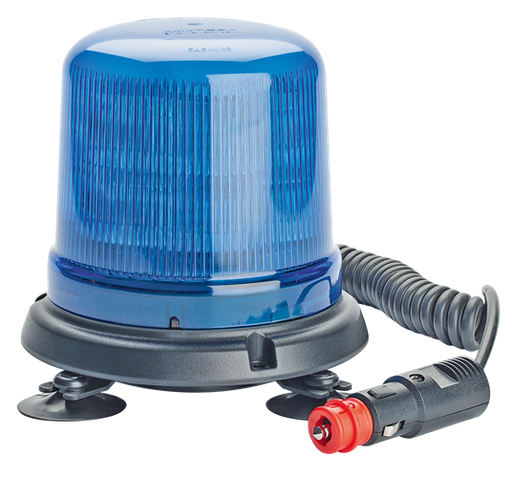 [515M-DV-BL] Rundumleuchte | LED | magnetisch | 12-24V | blau