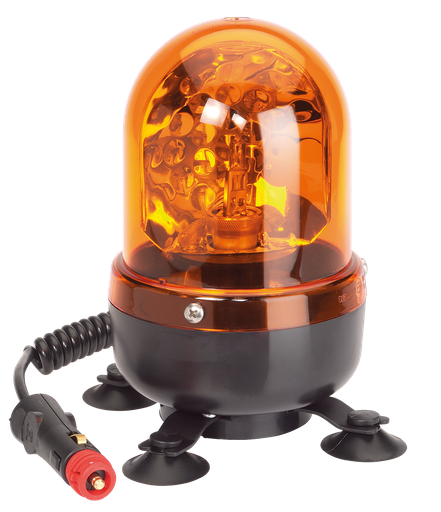 [525M12O] Gyrophare | magnétique | 12V | orange